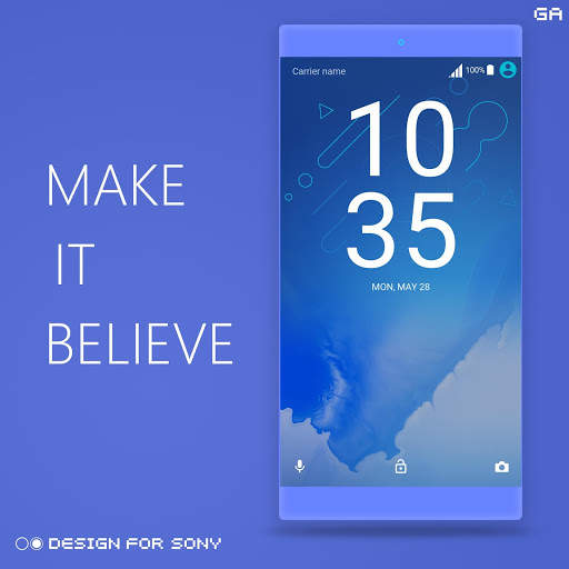 P XPERIA Theme™ | Design For SONY 🎨 screenshot 4