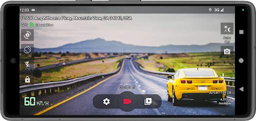 Droid Dashcam DVR screenshot 1