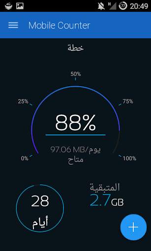 Mobile Counter | Internet Data usage  | Roaming 1 تصوير الشاشة