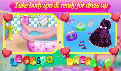Princess Leg Spa Salon: Body Makeup Game screenshot 7