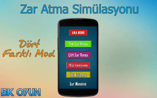 Zar Atma Simülasyonu screenshot 2