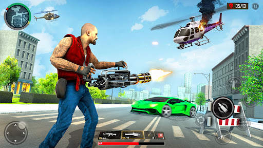 Agent vs Gangs Crime City War screenshot 1