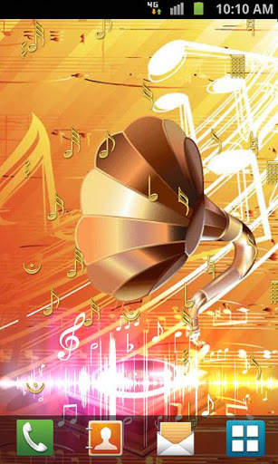 Music Live Wallpaper screenshot 3