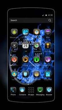 Neon Car Speedometer Theme screenshot 2