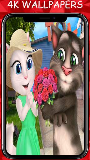 Wallpapers For Tom & Angela cat lovely screenshot 5