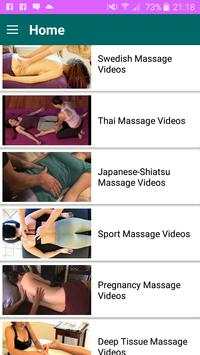 Massage Videos App screenshot 1