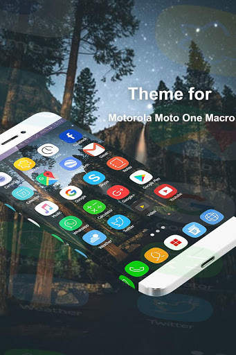 launcher Theme For Motorola Moto One Macro screenshot 3