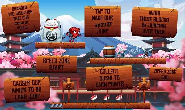 Sponge Spider Ninja screenshot 4
