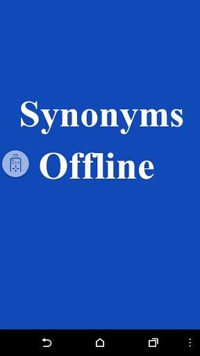 Advanced English Synonyms screenshot 1
