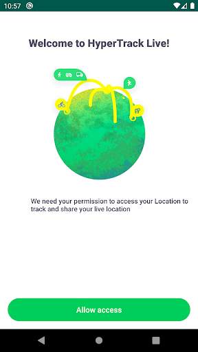 HyperTrack Live location track screenshot 3