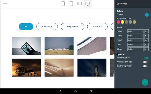 Mobirise Website Builder screenshot 12