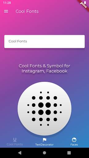 Cool Fonts & Symbol for Instagram, Facebook screenshot 1