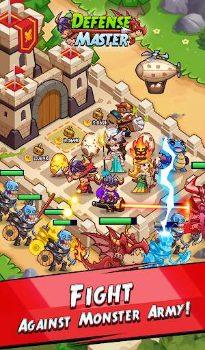 Defense Master: Merge Heros VS Zombies Kingdom screenshot 1