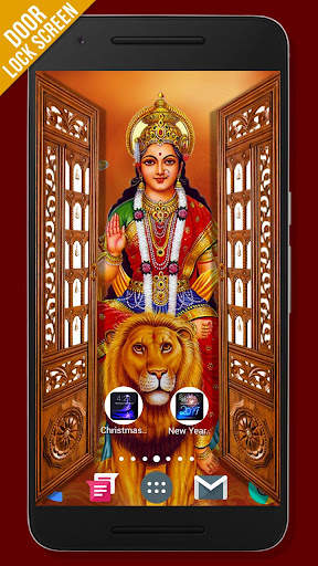 Durga Ji Door Lock Screen screenshot 3