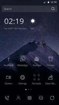 Star Line Theme screenshot 2