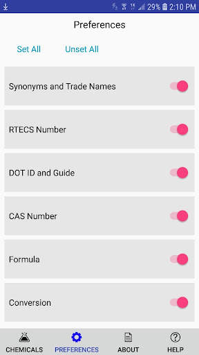 NIOSH Mobile Pocket Guide screenshot 4