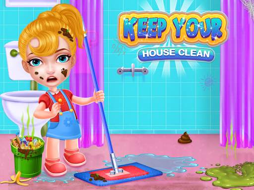 Keep Your House Clean - Girls Home Cleanup Game screenshot 14