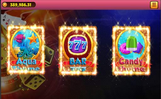 Universal Reel Slots – 777, Fruit, Candy, Aqua screenshot 1