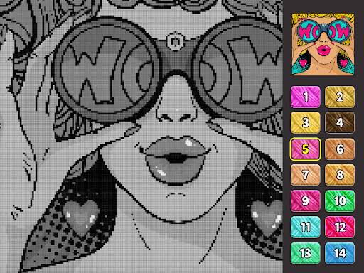 Cross Stitch: Color by Number screenshot 14