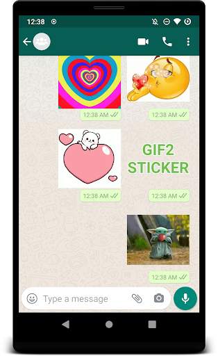 GIF2Sticker Animated Stickers screenshot 3