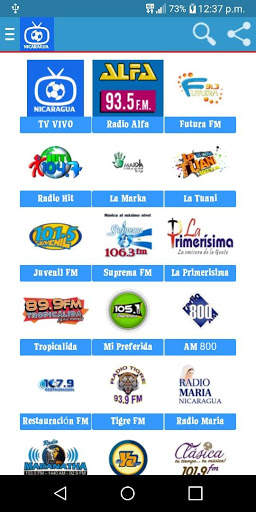 Radios & TV de Nicaragua en Vivo HD 2 تصوير الشاشة