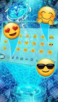 Technology Neon Blue Theme screenshot 3