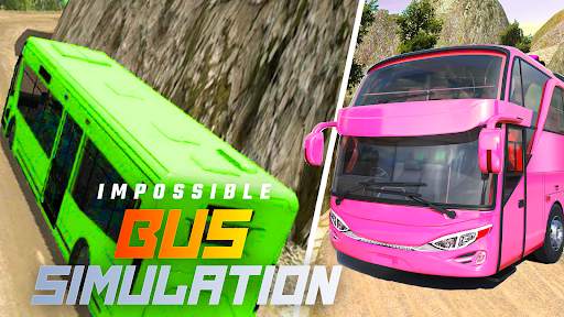 Offroad Tour Bus Drive Game 3d screenshot 2