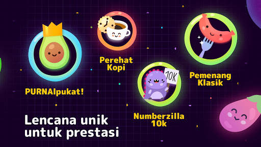 Numberzilla - Puzzle permainan screenshot 15