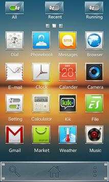 Square GO Launcher Theme screenshot 3