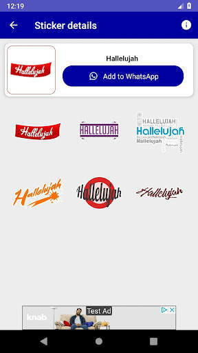 Christian WAStickerApp - Bible screenshot 3