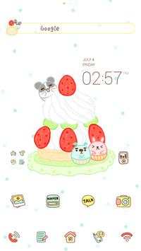 Mini Cake dodol luancher theme screenshot 1
