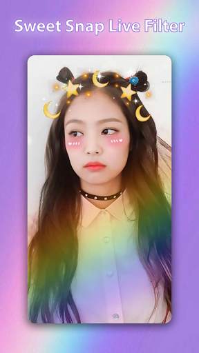 Sweet snap live face filter selfie camera edit screenshot 6