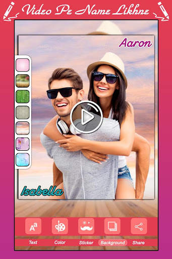 Video Par Name Likhe : Video Editor screenshot 4