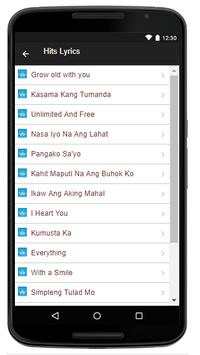 Daniel Padilla Song & Lyrics screenshot 4