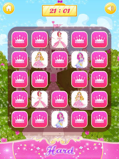 Princess memory game for girls screenshot 11