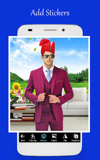 Men office suit photo editor screenshot 5