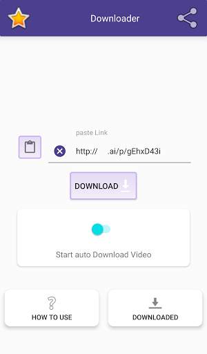 Video Downloader for vskit - without Watermark screenshot 1