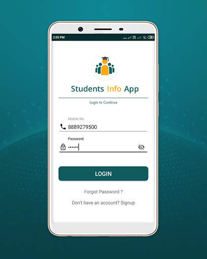 Students Info App screenshot 2