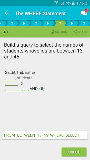 Learn SQL screenshot 3
