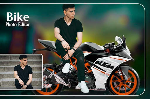 Bike Photo Frame : Photo Cut Paste Editor 1 تصوير الشاشة