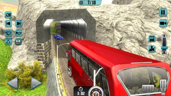 Uphill Offroad Bus Driving Simulator: Mountain Bus screenshot 7