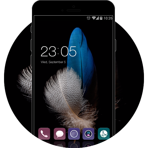 Huawei पी 8 लाइट एचडी वॉलपेपर के लिए थीम आइकन