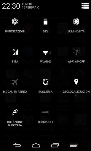 Black Infinitum Theme - Free screenshot 2