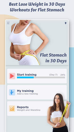 30 Days Lose Weight Workout for Flat Stomach screenshot 3