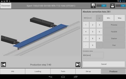 Bystronic Tablet Control screenshot 5