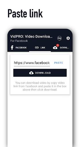 VidPRO: descargador de vídeos para Facebook screenshot 4