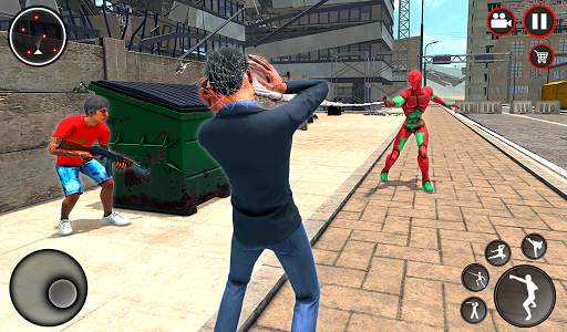 Mutant Spider Rope Hero : Flying Robot Hro Game screenshot 6