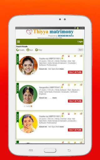 Thiyya matrimonial screenshot 5