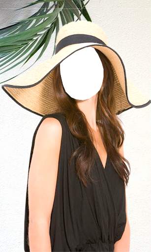 Women Hat Photo Montage 3 تصوير الشاشة