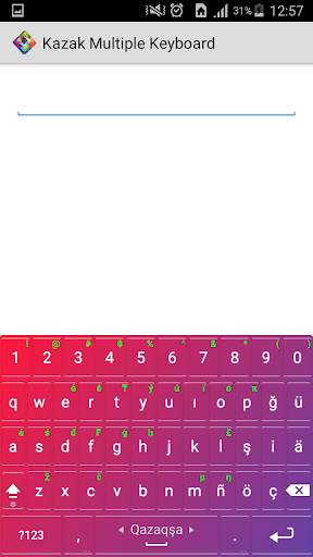 Kazak Multiple Keyboard स्क्रीनशॉट 8